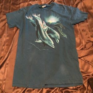 Natural Wonders Dolphins Graphic T shirt